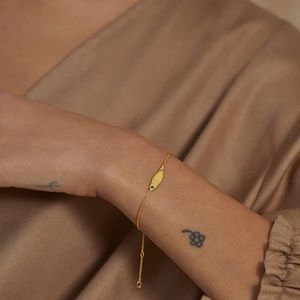 Monica Vinader Gold Vermeil Diamond Galaxy Bracelet